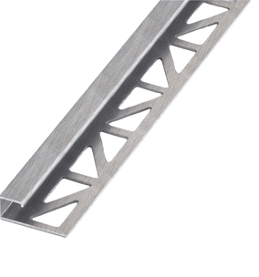 Blanke Cubeline afsluitprofiel - RVS gepolijst - 11 mm - 3.0 mtr