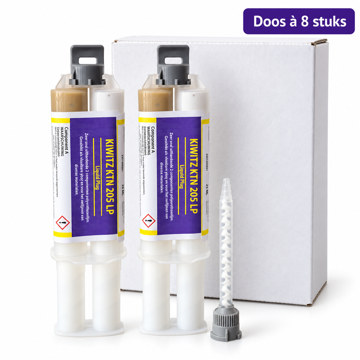 Kiwitz KTN 205 LP vloeibare plug - doos 8 stuks