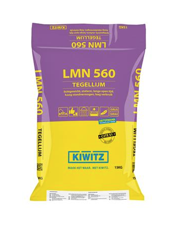 Kiwitz LMN 560 stofarme, lichtgewicht tegellijm
