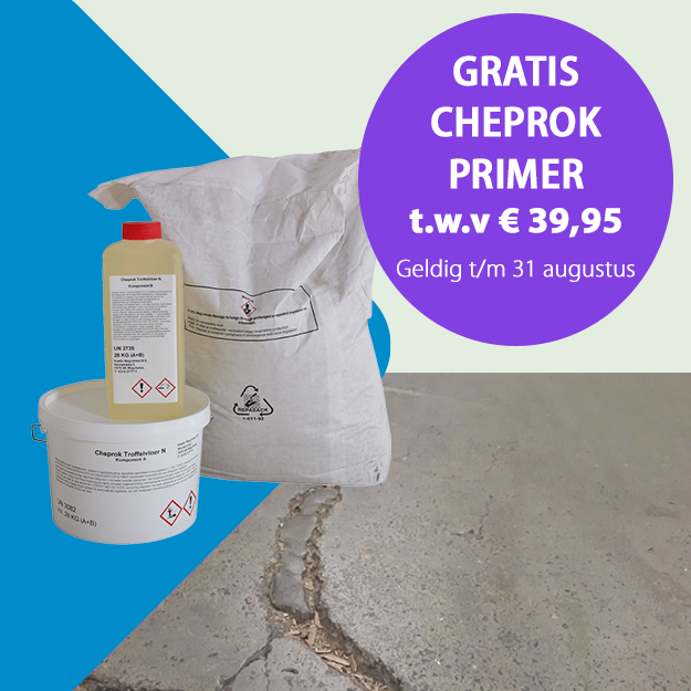 Cheprok Troffelvloer N voor betonvloer reparatie