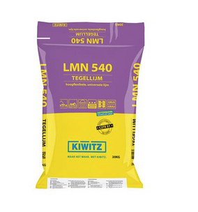 Kiwitz LMN 540 hoogflexibele, universele tegellijm - grijs