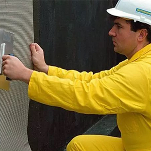 Eerste afdichtingslaag inclusief glaszijdeweefsel