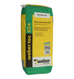 weber.tec 934 waterdichte pleisterlaag