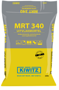 Kiwitz MRT 340 snel uithardende wanduitvlakmortel