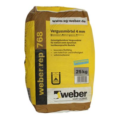 weber.rep 768 cementgebonden gietmortel (4 mm)