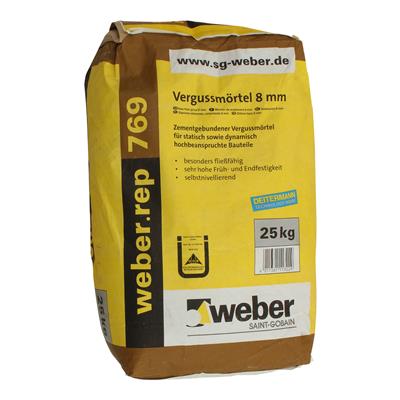 weber.rep 769 cementgebonden gietmortel (8 mm)
