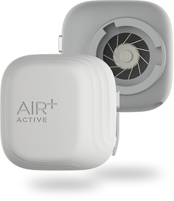 Air+ active mini ventilator voor stofmasker