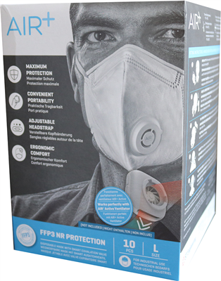 Air+ FFP3 stofmaskers